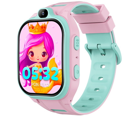 FOREVER Boost KW-530 otroška pametna ura, 4G LTE, roza (Blush Pink)