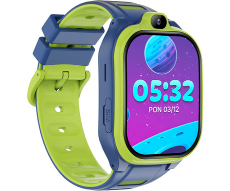 FOREVER Boost KW-530 otroška pametna ura, 4G LTE, modra (Electric Blue)