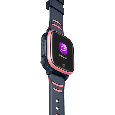 Pašček silikonski za pametne ure, primeren za FOREVER KW-500, roza (pink)