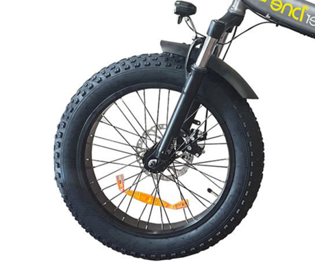 TREVI EMG BOMBER ONE zložljivo električno kolo, 20" pnevmatike, 250W motor, 36V 10Ah 360Wh baterija, Shimano, do 40km, disk zavore, vzmetenje, LED prikazovalnik, sivo (Anthracite)