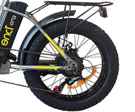 TREVI EMG BOMBER ONE zložljivo električno kolo, 20" pnevmatike, 250W motor, 36V 10Ah 360Wh baterija, Shimano, do 40km, disk zavore, vzmetenje, LED prikazovalnik, sivo (Anthracite)