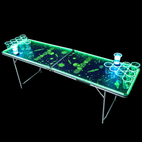 BEER PONG Glow In The Dark zabavna igra, se sveti v temi, komplet 25 kos