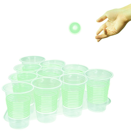 BEER PONG Glow In The Dark zabavna igra, se sveti v temi, komplet 25 kos