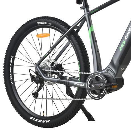 Električno kolo MS ENERGY m100, gorsko, 29" pnevmatike, 250W 80Nm motor, 9 prestav Shimano, do 130km, do 25km/h, 36V 15Ah baterija