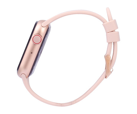 TREVI T-FIT 200 CALL pametna ura, 1.91" zaslon, Bluetooth, Android + iOS, baterija, IP67, klicanje, kisik / pritisk / aktivnost, analiza spanca, športni načini, roza zlata (Pink Rose)