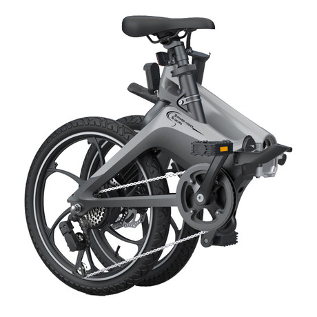 MS ENERGY I10 električno kolo, zložljivo, 20" pnevmatike, 250W motor, 36V 7.8Ah 280Wh baterija, Shimano, do 50 km, disk zavore, LCD zaslon, LED osvetlitev, črno zeleno