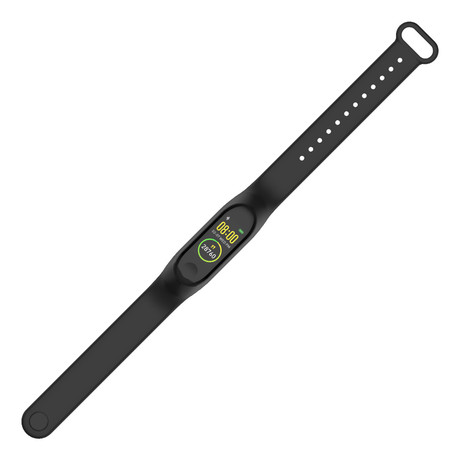 FOREVER pametna zapestnica FITBAND SB-50, Bluetooth 5.0, aplikacija, vodoodporna IP65, črna