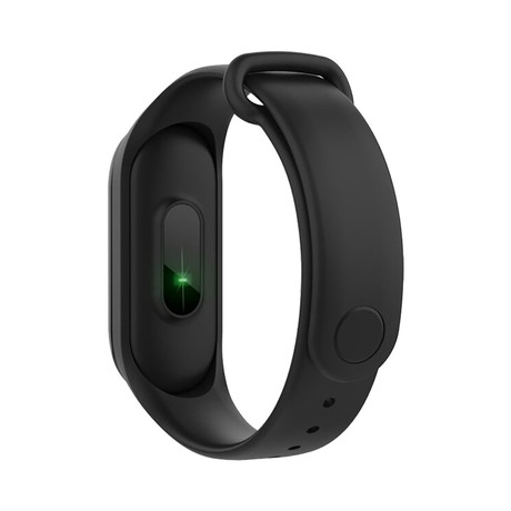 FOREVER pametna zapestnica FITBAND SB-50, Bluetooth 5.0, aplikacija, vodoodporna IP65, črna