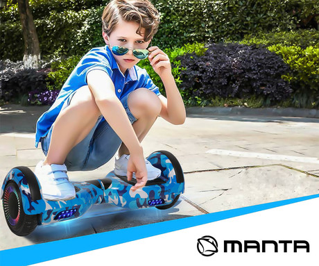 EOL - MANTA MSB9014L Smart Balance / Hoverboard, 6.5’’ + torba