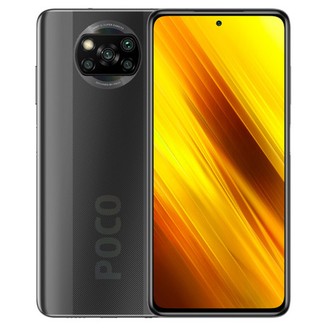 EOL - Pametni telefon Xiaomi Pocophone X3, NFC, 6.67'', 5160mAh, 6GB+128GB, siv/srebrn (Shadow Grey)