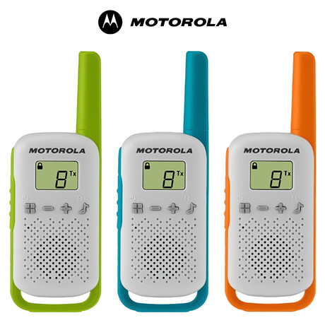 Motorola PMR Set 3-ih radijskih postaj TLKR T42