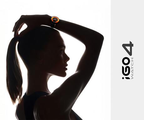 FOREVER iGO4 JW-600 pametna ura, 1.28" AMOLED zaslon, BT 5.3, Android + iOS, baterija, aplikacija, spremljanje zdravja, analiza spanca, 100+ športnih načinov, 2 paščka, IP67, roza (Powder Pink)