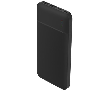 Power Bank PLATINET 10.000mAh, Li-Polymer, LED indikator, Type-C, črna
