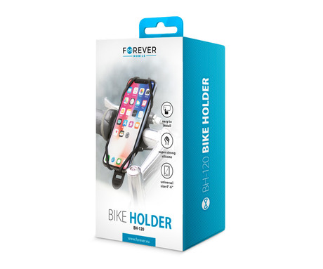 FOREVER BH-120 silikonski kolesarski nosilec za telefon