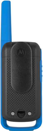 MOTOROLA T62 walkie talkie komplet, 2-KIT, PMR446, VOX funkcija, doseg 8km, polnilna baterija, +dodatki, moder