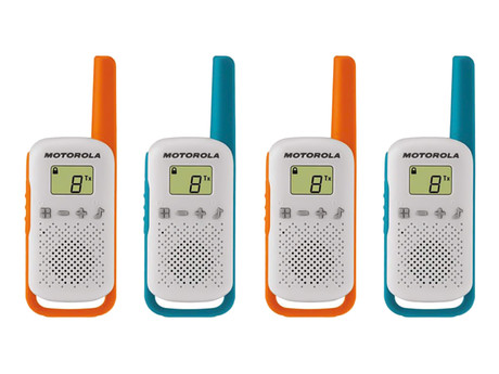 Motorola PMR Set 4-ih radijskih postaj TLKR T42