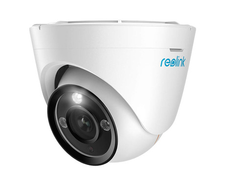Reolink RLC-1224A IP kamera, PoE, 12MP UHD+, IR nočno snemanje, LED reflektor, aplikacija, IP66 vodoodpornost, dvosmerna komunikacija, bela
