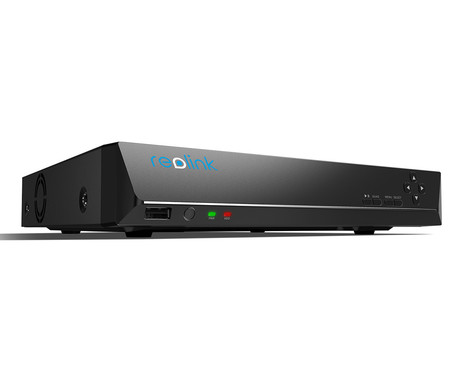 Reolink RLN36 snemalna enota, priklop do 36 kamer, 3x max. 16TB HDD disk, razširljiv spomin do 48TB, neprekinjeno snemanje, alarm, črna