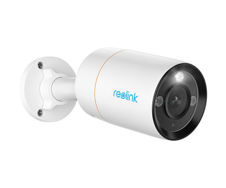 Reolink RLC-1212A IP kamera, PoE, 12MP UHD+, IR nočno snemanje, LED reflektor, aplikacija, IP66 vodoodpornost, dvosmerna komunikacija, bela