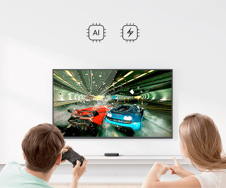 EOL - XIAOMI Mi TV Box S 2nd Gen medijski predvajalnik, 4K Ultra HD, GoogleTV, Chromecast, Dolby, Bluetooth 5.2, WiFi, HDMI, črn