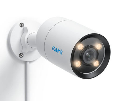 Reolink CW410 IP kamera, 2K Super HD, PoE, ColorX, barvno nočno snemanje, LED reflektorji, aplikacija, IP67 vodoodpornost, dvosmerna komunikacija, bela