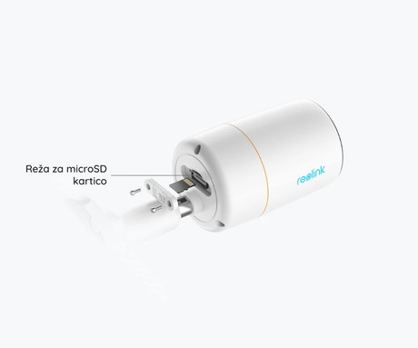 EOL - Reolink RLC-1212A IP kamera, PoE, 12MP UHD+, IR nočno snemanje, LED reflektor, aplikacija, IP66 vodoodpornost, dvosmerna komunikacija, bela
