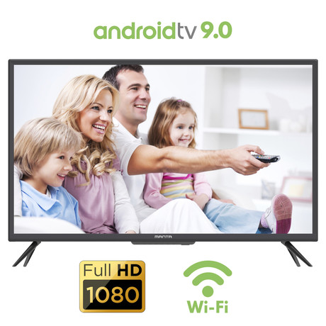 EOL - LED TV Manta 32LFA69D, 32'' (diagonala 81cm), Full HD 1920x1080, ANDROID 9.0, Smart, WiFi, RJ45, USB, DVB-C/T2, Dolby Digital, Hotel Mode