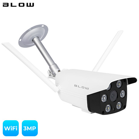 IP Kamera BLOW H-423, zunanja, WiFi, 1080p, 3MP, nočno snemanje, senzor gibanja, aplikacija