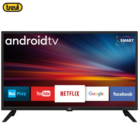 Trevi LED TV 32'' 3209 S2 (diagonala 81cm), SMART Android, WiFi, RJ-45, DVBT-S2/T-2, CI+, HDMI, H.265