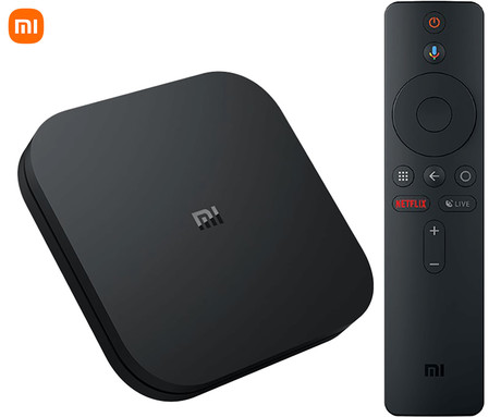 XIAOMI Mi TV Box S 2nd Gen medijski predvajalnik, 4K Ultra HD, GoogleTV, Chromecast, Dolby, Bluetooth 5.2, WiFi, HDMI, črn