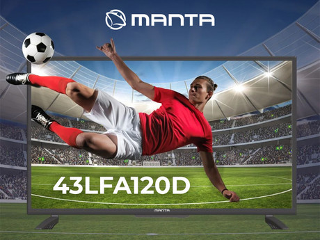 EOL - LED TV MANTA 43LFA120D, 109cm (43"), Full HD, Android 11, WiFi, Bluetooth, Dolby Digital+ 5.1, DVB-C/S/T2, Hotel Mode
