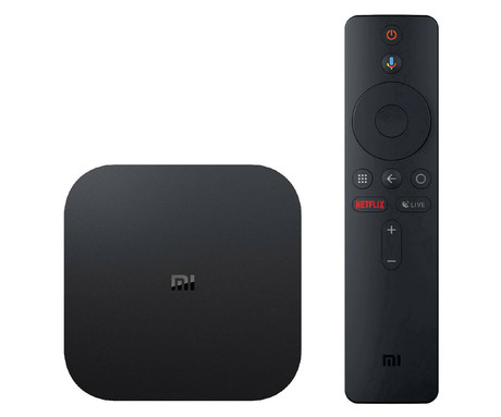 EOL - XIAOMI Mi TV Box S 2nd Gen medijski predvajalnik, 4K Ultra HD, GoogleTV, Chromecast, Dolby, Bluetooth 5.2, WiFi, HDMI, črn