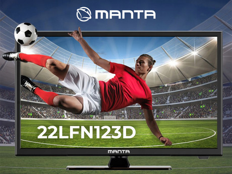 LED TV MANTA 22LFN123D, 56cm (22"), Full HD, 220V+12V napajanje, DVB-C/T2/HEVC, HDMI, USB, Hotel Mode