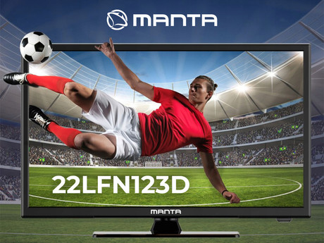EOL - LED TV MANTA 22LFN123D, 56cm (22"), Full HD, 220V+12V napajanje, DVB-C/T2/HEVC, HDMI, USB, Hotel Mode