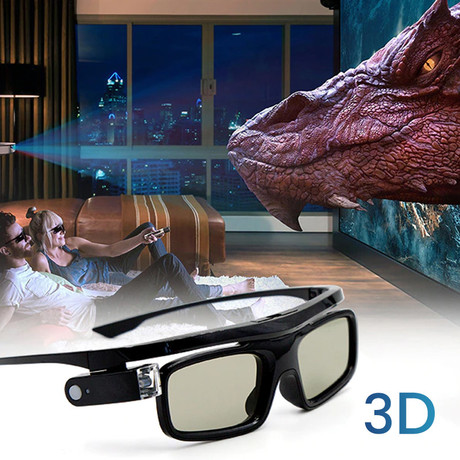 Univerzalna 3D DLP- Link LCD očala Shutter Glasses