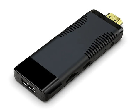 BYINTEK S96 TV Stick medijski predvajalnik, 4K Ultra HD, Android, 2GB RAM, 16GB ROM, Dual WiFi, HDR10+, HDMI, deljenje zaslona, microSD, + daljinski upravljalnik, črn