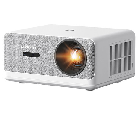 BYINTEK LOVE U14 prenosni LED projektor, Android, WIFI 6, Bluetooth, 1250 ANSI lumnov, STEREO zvočniki, samodejni fokus, deljenje zaslona, max 4K UHD, USB / HDMI / AUX / RJ-45, +daljinec