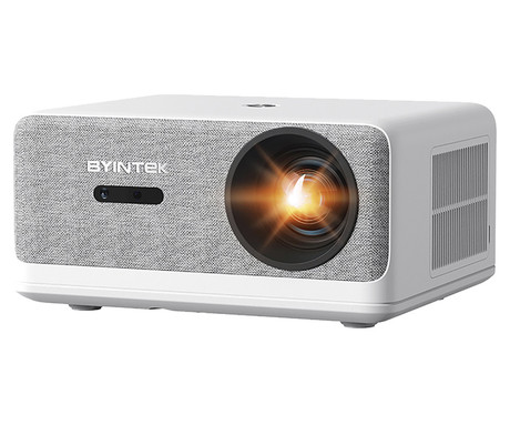 BYINTEK LOVE U14 prenosni LED projektor, Android, WIFI 6, Bluetooth, 1250 ANSI lumnov, STEREO zvočniki, samodejni fokus, deljenje zaslona, max 4K UHD, USB / HDMI / AUX / RJ-45, +daljinec