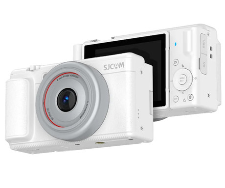 SJCAM ZV200 digitalni fotoaparat, 5K Ultra HD+, 80MP, 2.8" IPS FLIP zaslon, SONY senzor, 16x digitalni ZOOM, 6-osna stabilizacija, polnilna baterija, AUTO fokus, 9 PRESET načinov, +dodatki, bel SJCAM ZV200 digitalni fotoaparat, 5K Ultra HD+, 80MP, 2.8" IPS FLIP zaslon, SONY senzor, 16x digitalni ZOOM, 6-osna stabilizacija, polnilna baterija, AUTO fokus, 9 PRESET načinov, +dodatki, bel