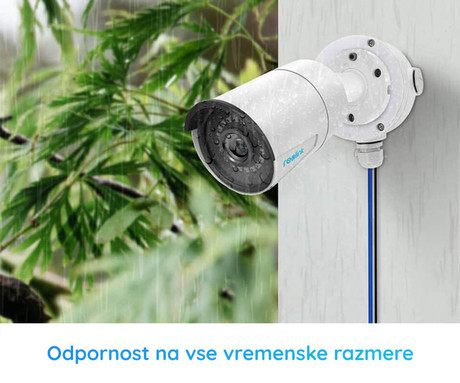 Reolink B10 Junction Box, zaščita za kable in RJ-45 konektor, kompatibilnost z Reolink kamerami, enostavna namestitev, bela