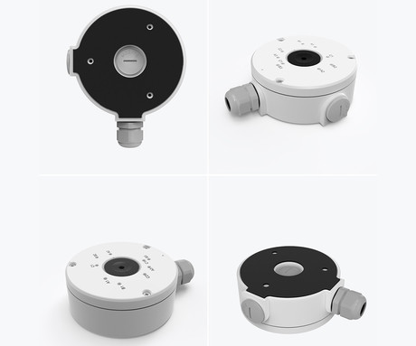 Reolink B10 Junction Box, zaščita za kable in RJ-45 konektor, kompatibilnost z Reolink kamerami, enostavna namestitev, bela