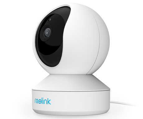 Reolink E330 IP kamera, 4MP Super HD, WiFi, vrtenje in nagibanje, IR nočno snemanje, predsnemanje, aplikacija, dvosmerna komunikacija, bela