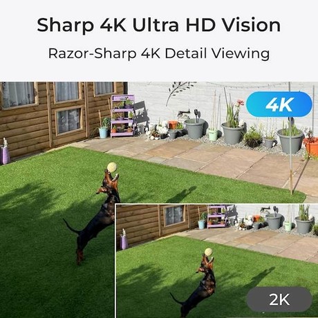 Reolink W330 IP kamera, 4K 8MP Ultra HD, WIFI 6, barvno nočno snemanje, LED reflektor, aplikacija, IP67 vodoodpornost, dvosmerna komunikacija, bela