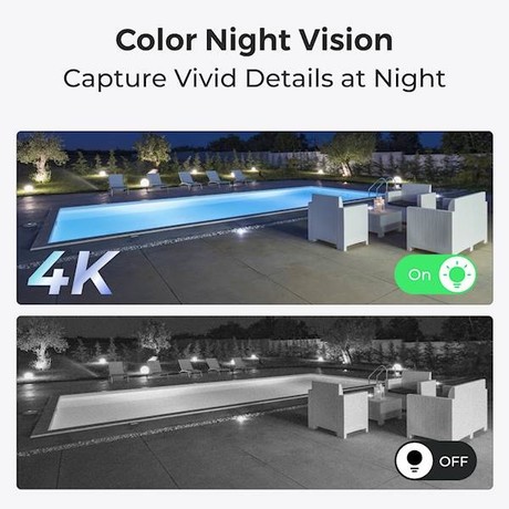 Reolink W330 IP kamera, 4K 8MP Ultra HD, WIFI 6, barvno nočno snemanje, LED reflektor, aplikacija, IP67 vodoodpornost, dvosmerna komunikacija, bela