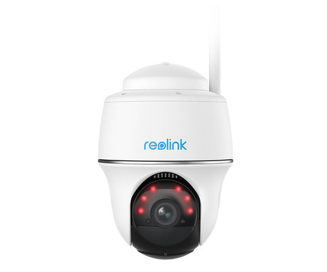 Reolink ARGUS B420 IP kamera, 3MP Super HD, WiFi, baterija, vrtenje in nagibanje, IR nočno snemanje, aplikacija, vodoodporna, dvosmerna komunikacija, bela