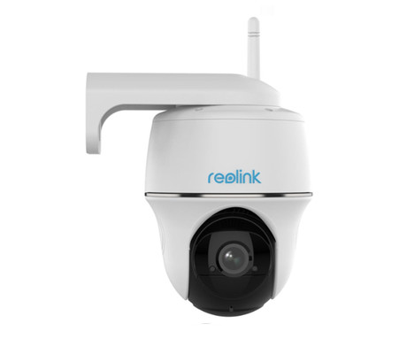 Reolink ARGUS B420 IP kamera, 3MP Super HD, WiFi, baterija, vrtenje in nagibanje, IR nočno snemanje, aplikacija, vodoodporna, dvosmerna komunikacija, bela