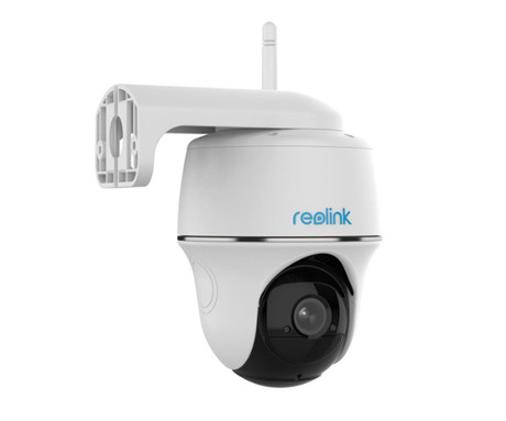 Reolink ARGUS B420 IP kamera, 3MP Super HD, WiFi, baterija, vrtenje in nagibanje, IR nočno snemanje, aplikacija, vodoodporna, dvosmerna komunikacija, bela