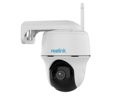 Reolink ARGUS B420 IP kamera, 3MP Super HD, WiFi, baterija, vrtenje in nagibanje, IR nočno snemanje, aplikacija, vodoodporna, dvosmerna komunikacija, bela