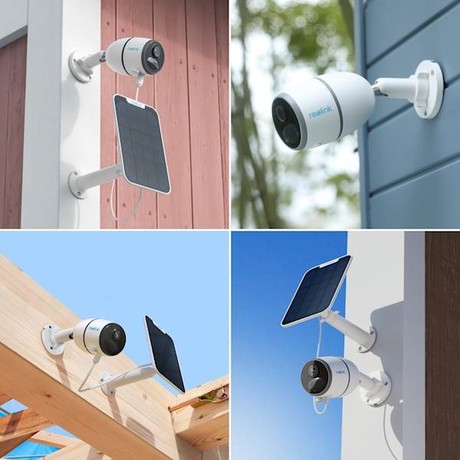 Reolink GO G330 IP kamera, 2K 4MP Super HD, 4G LTE, baterija, Night Vision nočno snemanje, 16x digitalni ZOOM, aplikacija, IP65 vodoodpornost, dvosmerna komunikacija, bela