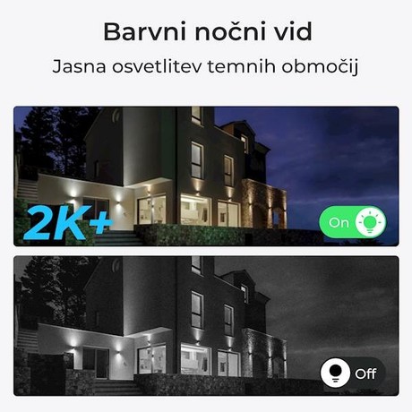 Reolink GO G330 IP kamera, 2K 4MP Super HD, 4G LTE, baterija, Night Vision nočno snemanje, 16x digitalni ZOOM, aplikacija, IP65 vodoodpornost, dvosmerna komunikacija, bela